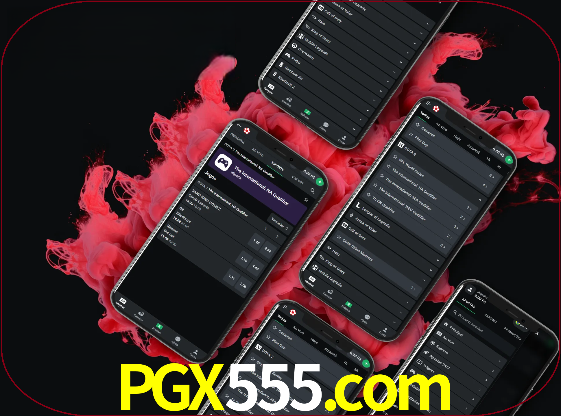 Se o seu smartphone não for compatível com a aplicação, esta opção do pgx555 ajudá-lo-á a desfrutar do jogo.