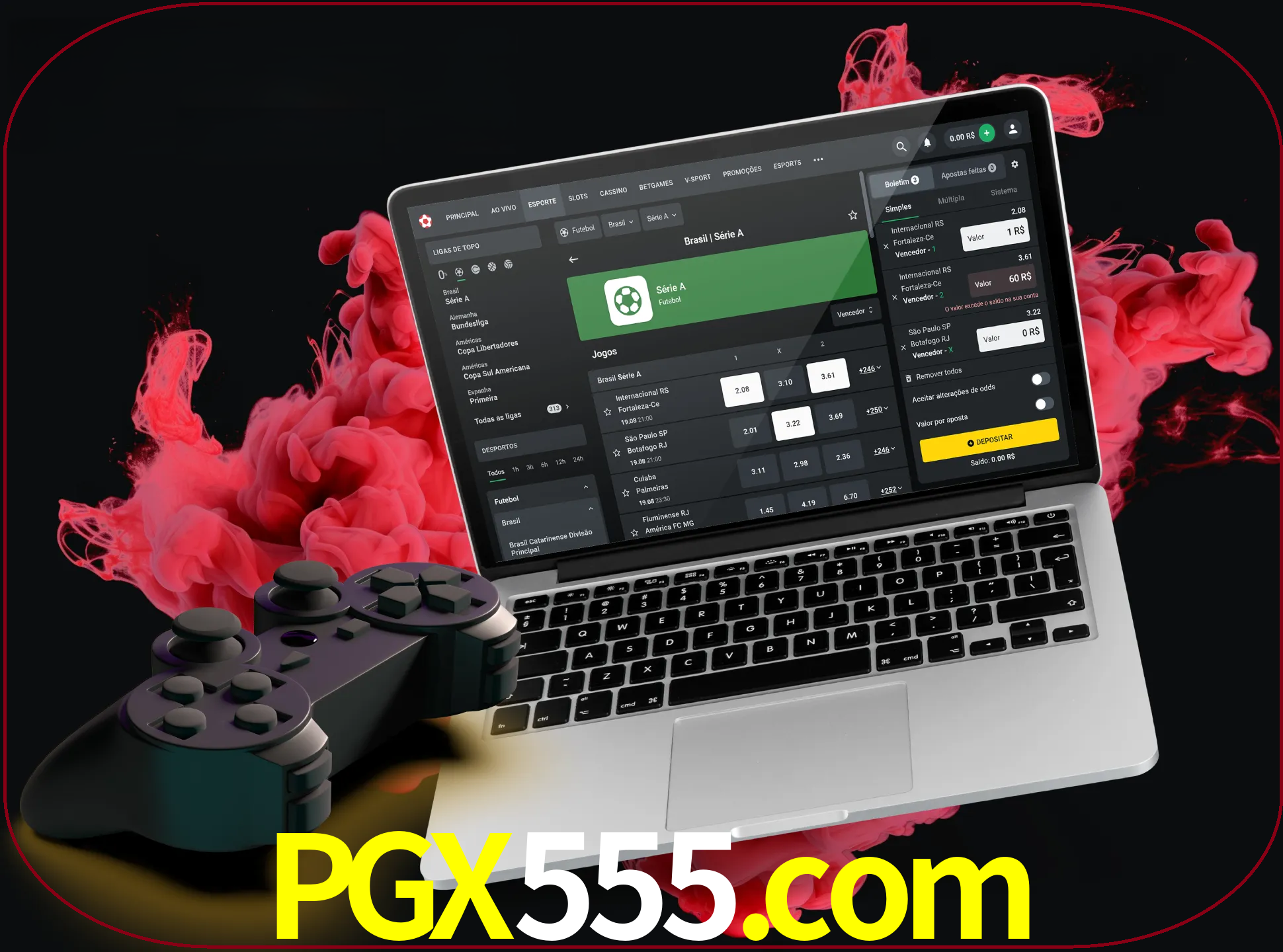 Visite a secção especial de jogos de vídeo em pgx555 para descobrir em que jogos pode apostar e ganhar muito dinheiro.