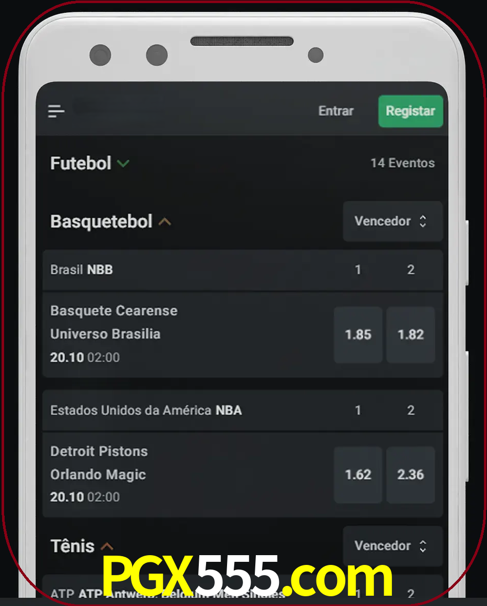 Aposte e assista aos esportes em formato ao vivo.