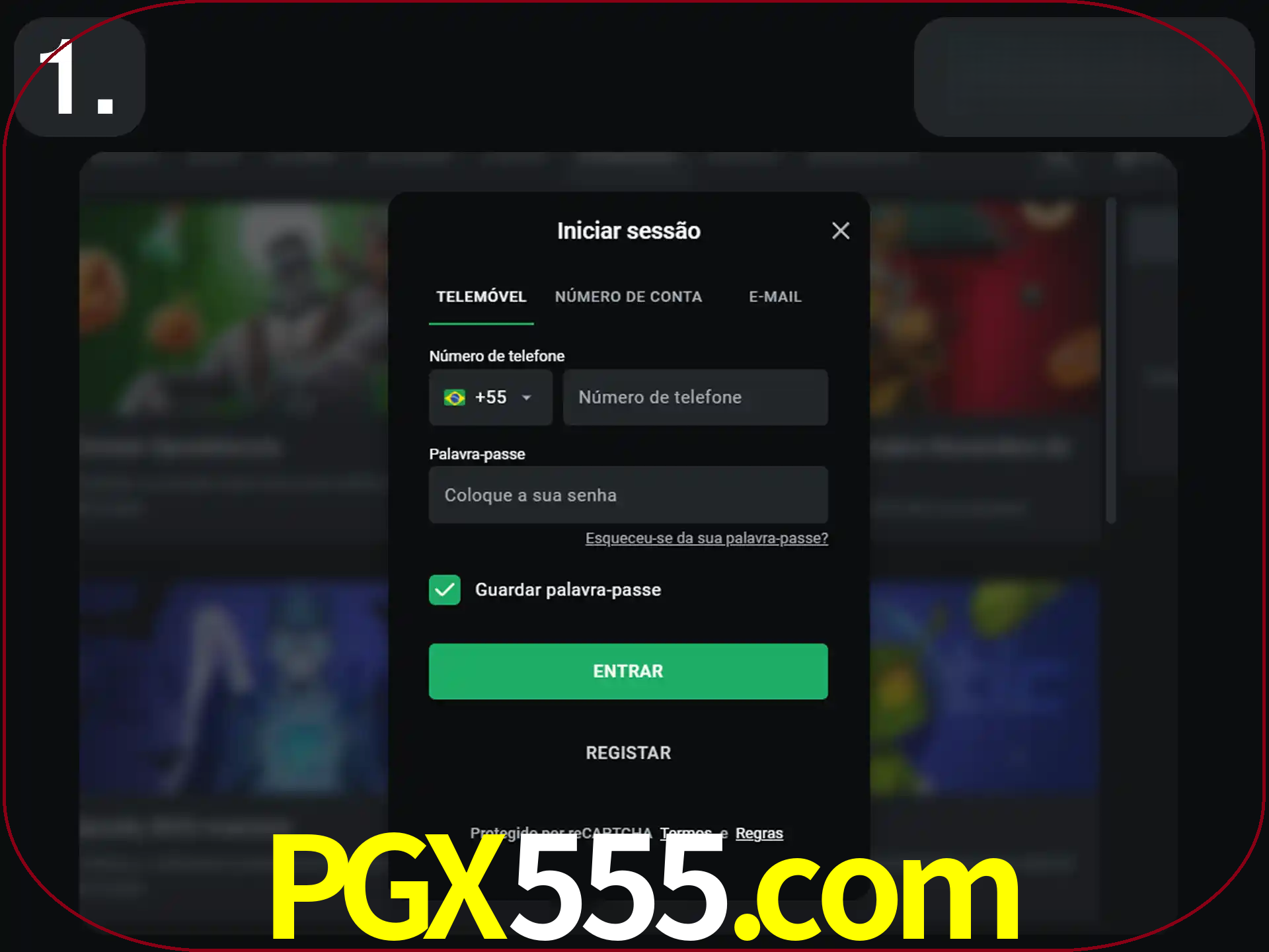 Acesse o site.