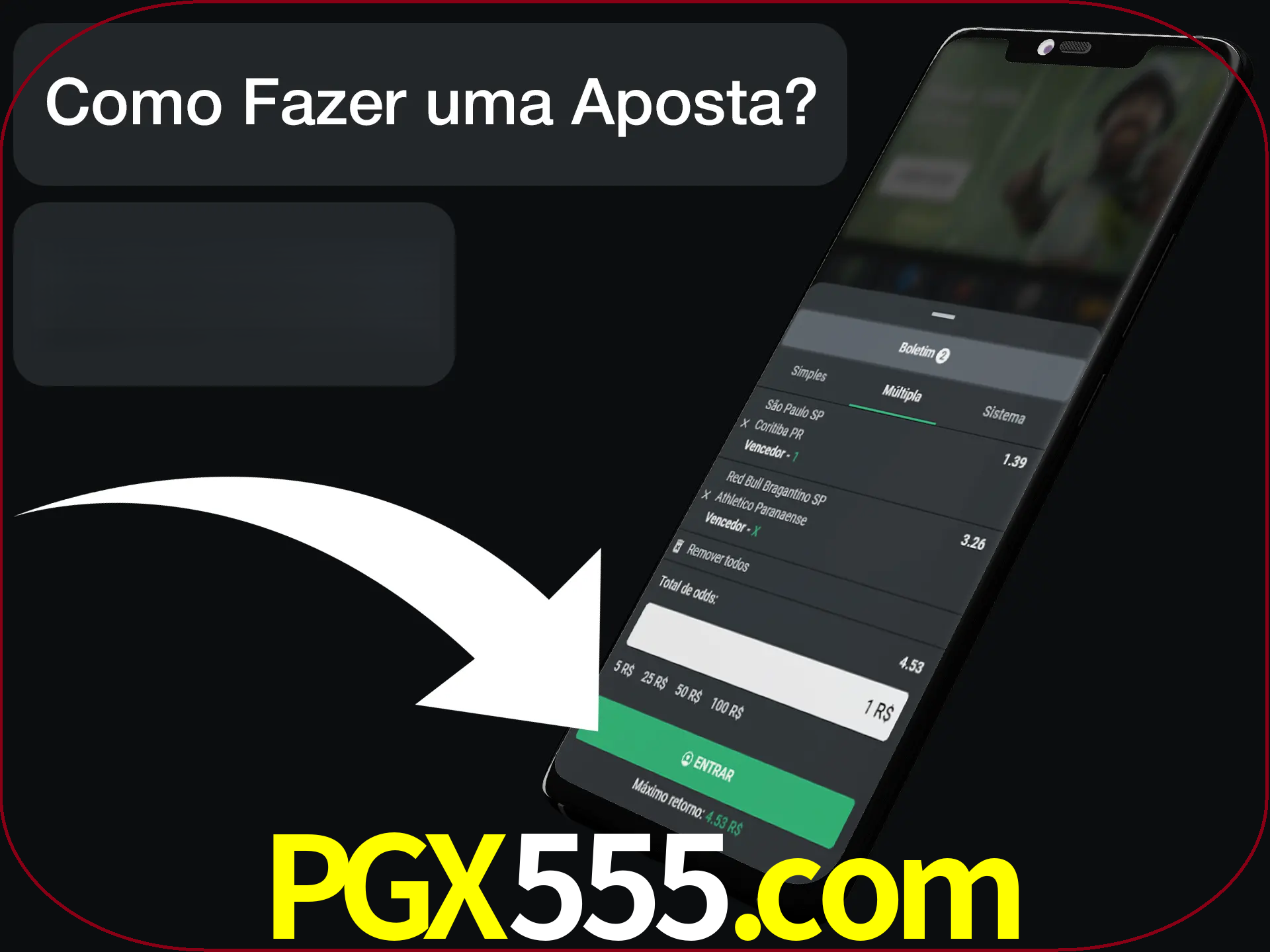 Preencha sua aposta e aguarde o resultado.